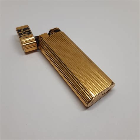 cartier gold plated lighter price|cartier gold lighter vintage.